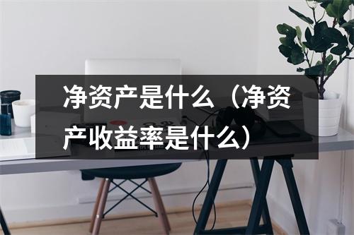 净资产是什么（净资产收益率是什么）