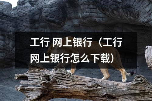 工行 网上银行（工行网上银行怎么下载）