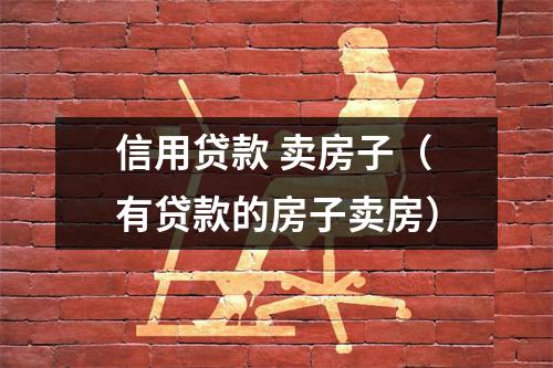 信用贷款 卖房子（有贷款的房子卖房）