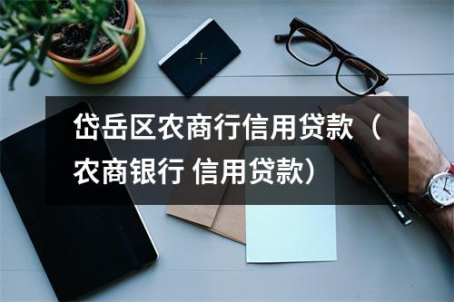 岱岳区农商行信用贷款（农商银行 信用贷款）