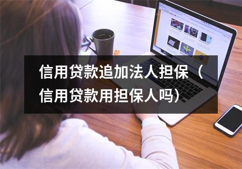 信用贷款追加法人担保（信用贷款用担保人吗）