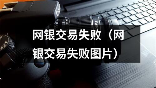 网银交易失败（网银交易失败图片）