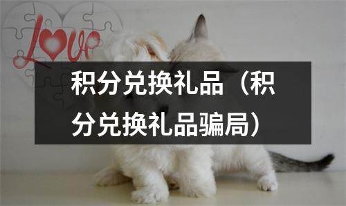 积分兑换礼品（积分兑换礼品骗局）