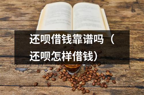 还呗借钱靠谱吗（还呗怎样借钱）