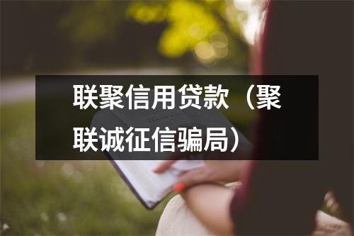 联聚信用贷款（聚联诚征信骗局）