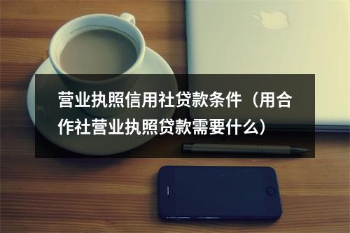 营业执照信用社贷款条件（用合作社营业执照贷款需要什么）