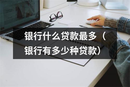 银行什么贷款最多（银行有多少种贷款）