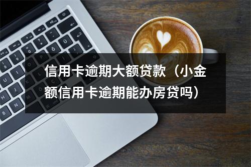 信用卡逾期大额贷款（小金额信用卡逾期能办房贷吗）