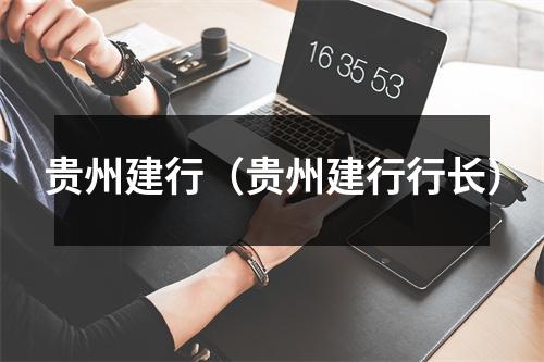 贵州建行（贵州建行行长）