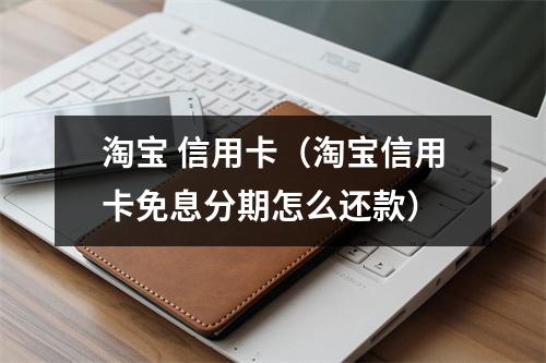 淘宝 信用卡（淘宝信用卡免息分期怎么还款）