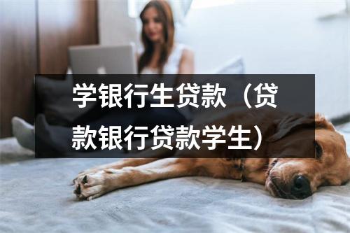 学银行生贷款（贷款银行贷款学生）