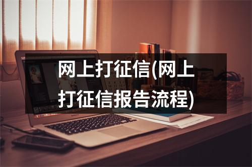 网上打征信(网上打征信报告流程)