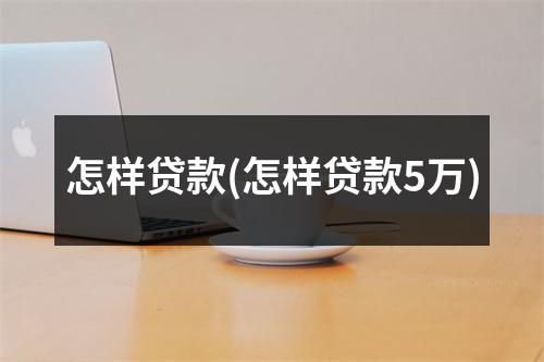 怎样贷款(怎样贷款5万)