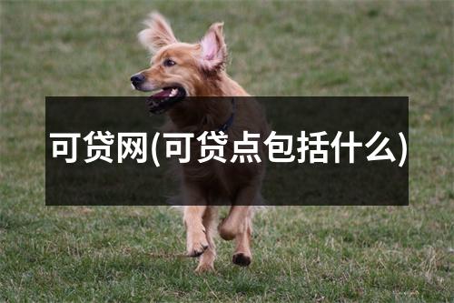 可贷网(可贷点包括什么)