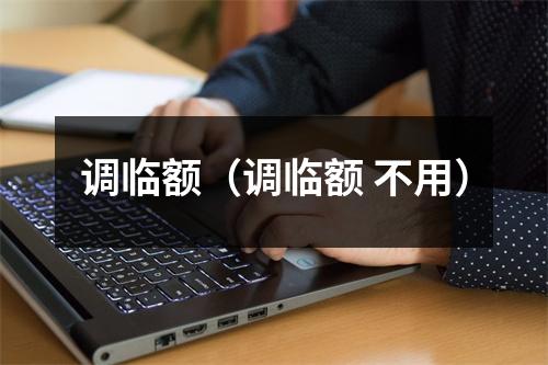 调临额(调临额 不用)