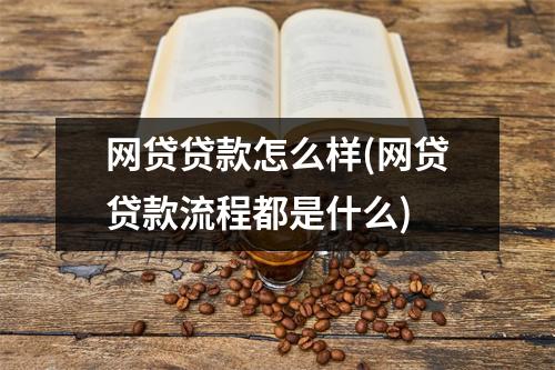 网贷贷款怎么样(网贷贷款流程都是什么)