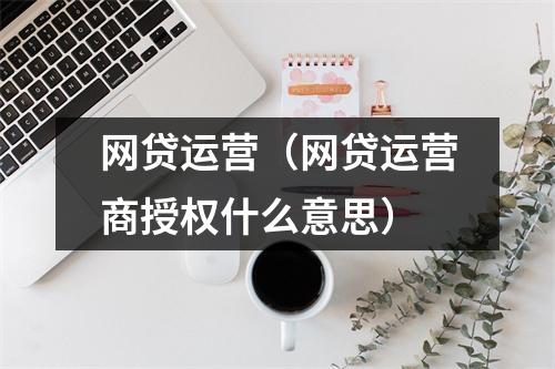 网贷运营（网贷运营商授权什么意思）