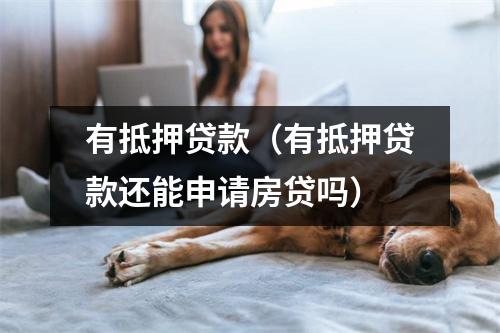 有抵押贷款(有抵押贷款还能申请房贷吗)