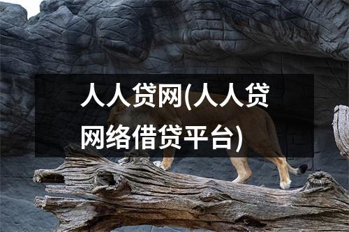 人人贷网(人人贷网络借贷平台)