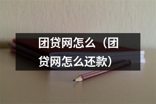 团贷网怎么(团贷网怎么还款)