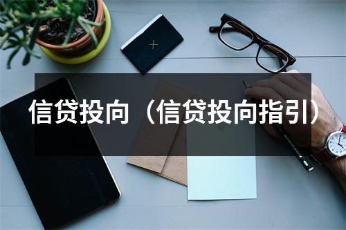 信贷投向(信贷投向指引)