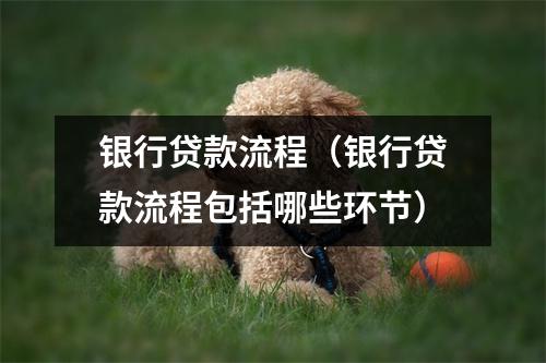 银行贷款流程（银行贷款流程包括哪些环节）