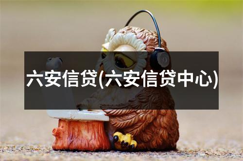 六安信贷(六安信贷中心)
