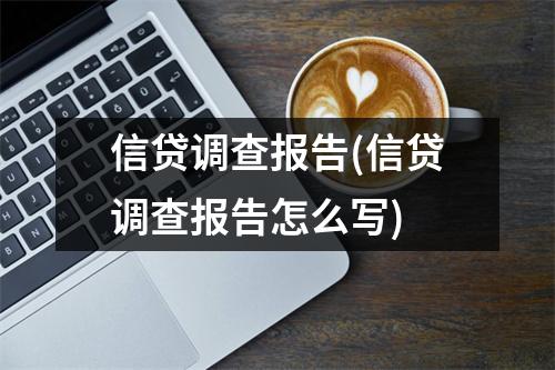 信贷调查报告(信贷调查报告怎么写)