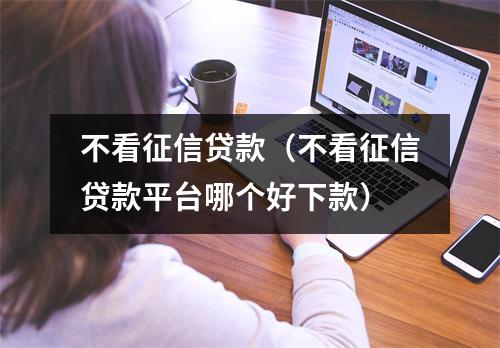 不看征信贷款（不看征信贷款平台哪个好下款）