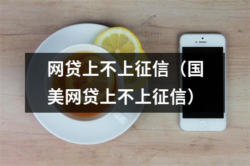 网贷上不上征信（国美网贷上不上征信）