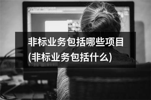 非标业务包括哪些项目(非标业务包括什么)