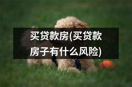 买贷款房(买贷款房子有什么风险)