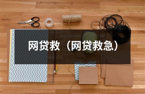 网贷救(网贷救急)