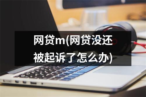 网贷m(网贷没还被起诉了怎么办)