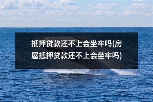 抵押贷款还不上会坐牢吗(房屋抵押贷款还不上会坐牢吗)