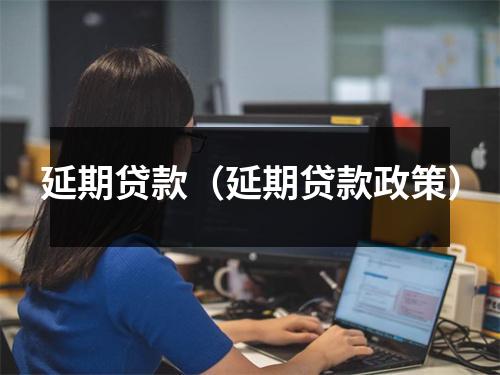 延期贷款（延期贷款政策）