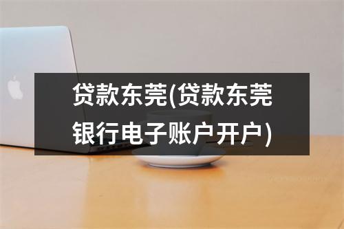 贷款东莞(贷款东莞银行电子账户开户)
