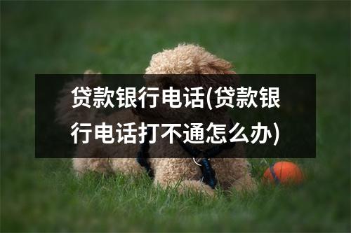 贷款银行电话(贷款银行电话打不通怎么办)