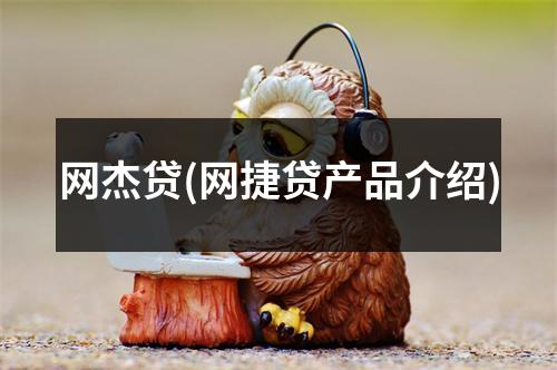 网杰贷(网捷贷产品介绍)