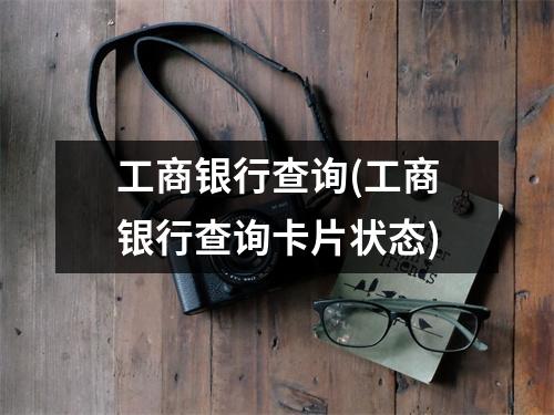 工商银行查询(工商银行查询卡片状态)