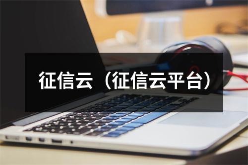 征信云（征信云平台）