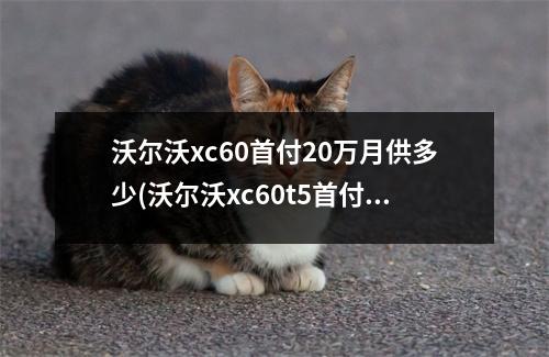 沃尔沃xc60首付20万月供多少(沃尔沃xc60t5首付16万月供多少)