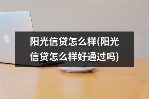 阳光信贷怎么样(阳光信贷怎么样好通过吗)