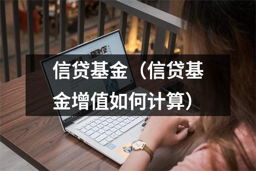 信贷基金（信贷基金增值如何计算）