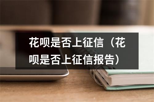 花呗是否上征信（花呗是否上征信报告）
