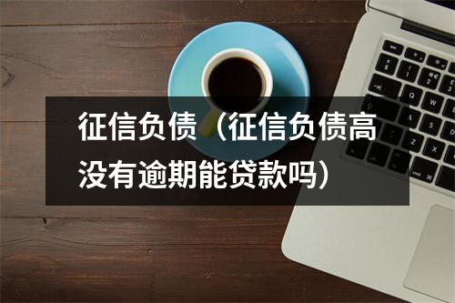 征信负债（征信负债高没有逾期能贷款吗）