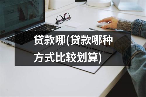 贷款哪(贷款哪种方式比较划算)