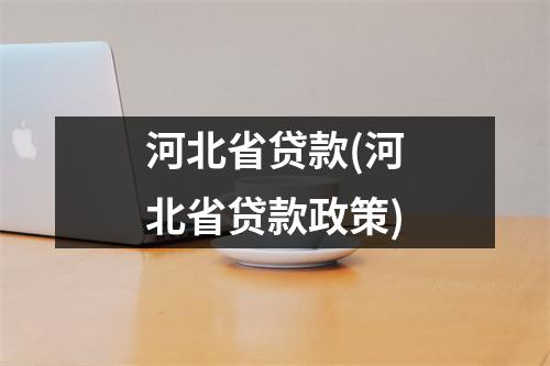河北省贷款(河北省贷款政策)