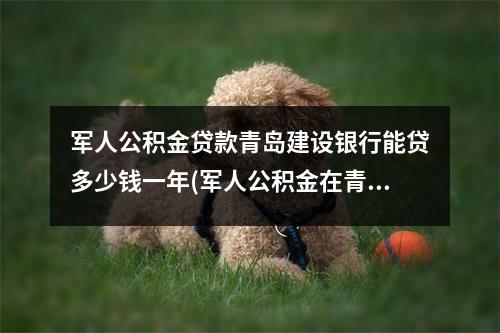 军人公积金贷款青岛建设银行能贷多少钱一年(军人公积金在青岛最多贷多少)