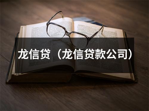 龙信贷(龙信贷款公司)